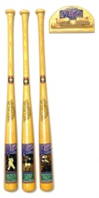 Brooklyn Dodgers ?Dem Bums? Cooperstown Bat Set