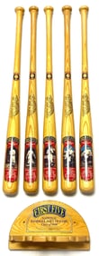 Cooperstown First Five National Hall of Fame Bat Set