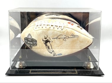 Johnny Unitas Signed Quarterback Football