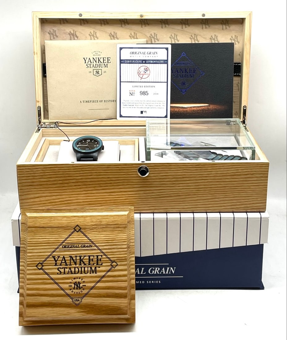 Yankee Stadium Original Grain Limited Edition Watch (1 of 10)