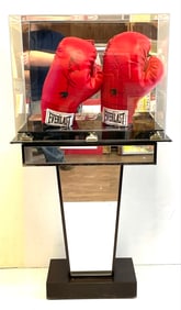Evander Holyfield and Mike Tyson Signed Boxing Gloves