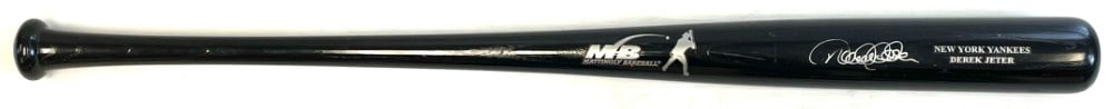 Derek Jeter Signed New York Yankees MB Bat: Derek Jeter Signed New York Yankees MB Bat. Bat is Signed in Silver Marker. Bat has no COA.