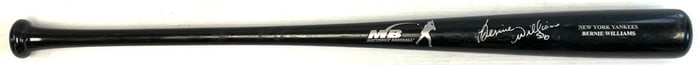Bernie Williams Signed New York Yankees Baseball Bat