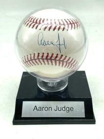 Aaron Judge Signed Rawlings Baseball