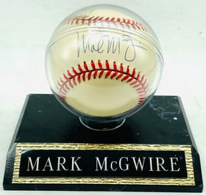 Mark McGwire Signed Rawlings Baseball