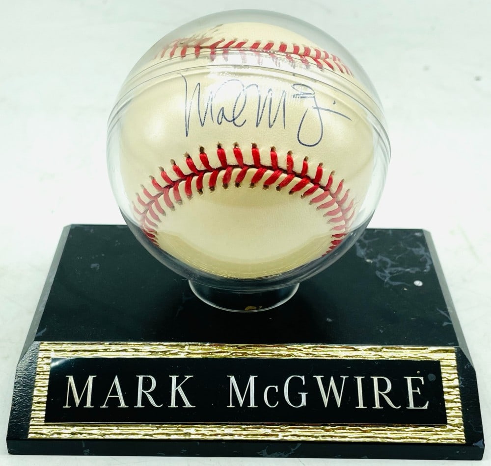 Mark McGwire Signed Rawlings Baseball (1 of 4)