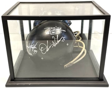 Chicago Bears Signed Football Helmet