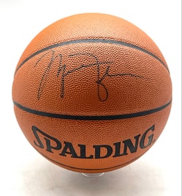 Michael Jordan Signed Spalding Basketball