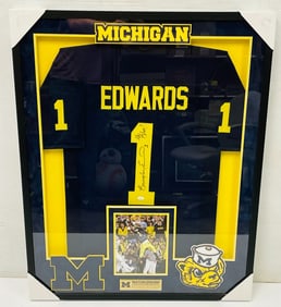 Braylon Edward?s Michigan Wolverines Signed Jersey