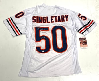 Mike Singletary Signed Chicago Bears Jersey