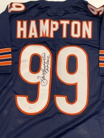 Dan Hampton Signed Chicago Bears Jersey