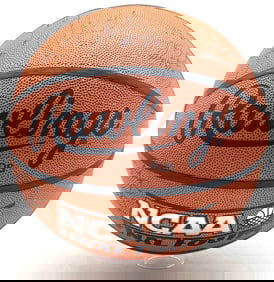NCAA Final Four Signed Rawlings Basketball