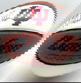 Indiana Hoosier Signed Baden Basketball