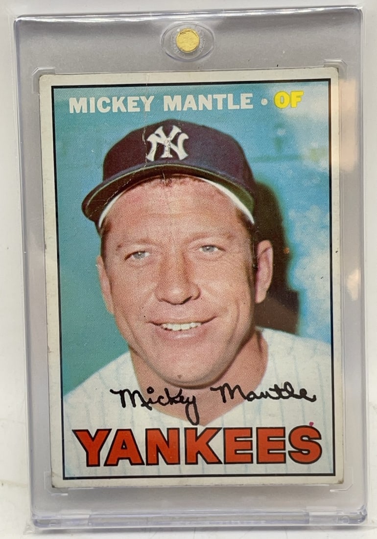 1967 Topps Mickey Mantle #150 Baseball Card (1 of 13)