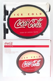 Coca-Cola Backlit Oval Neon Sign