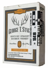 2009 Unopened Box Of 3 George T. Stagg Bourbon 141.4 Proof 750ML