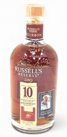 Autographed 2013 Jimmy Russell Russell's Reserve 10 Year Bourbon 90 Proof 750ML