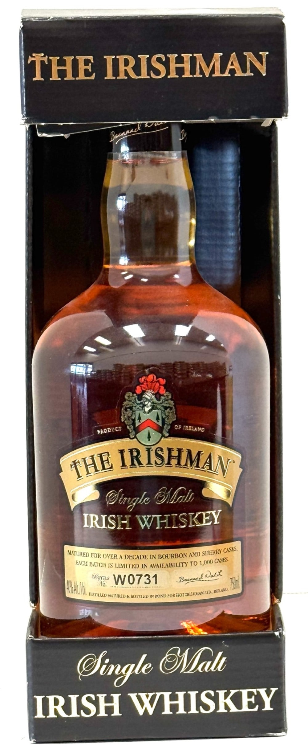 Boxed The Irishman Single Malt Irish Whiskey 750ml (1 of 5)
