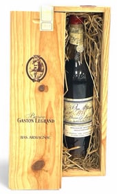 2003 Baron Gaston Legrand Bas Armagnac Aged 25 Years 80 Proof 750ML