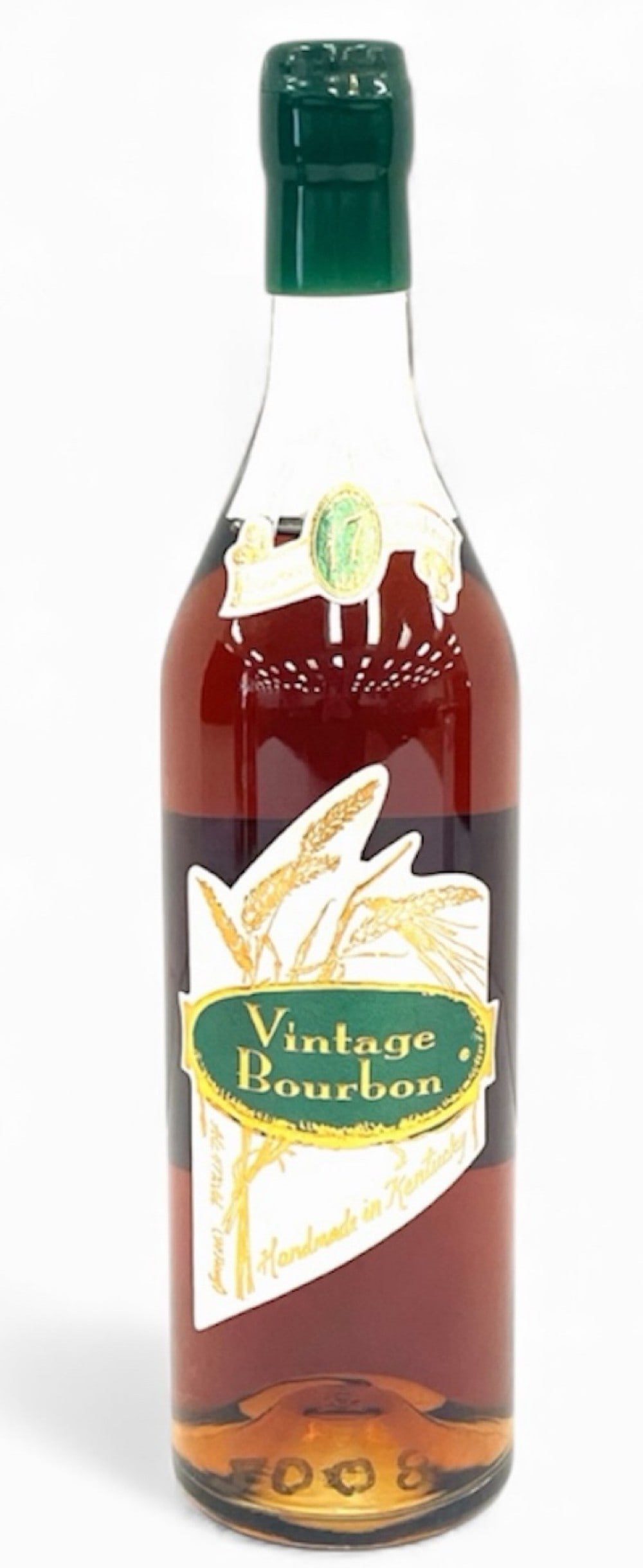2008 Vintage Bourbon 17 Year Old Handmade In Kentucky 94 Proof 750ML: 2008 Vintage Bourbon 17 Year Old Handmade In Kentucky 94 Proof 750ML. This factory sealed bottle of Vintage Bourbon is in pristine condition. It is a perfect addition to your bourbon collection.