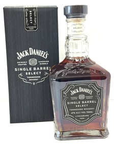 Boxed Jack Daniel's Single Barrel Select Tennessee Whiskey 750ml, Sealed