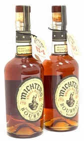 Pair of Michter's Small Batch Kentucky Bourbon Whiskey 91.4 Proof 750ml, Sealed