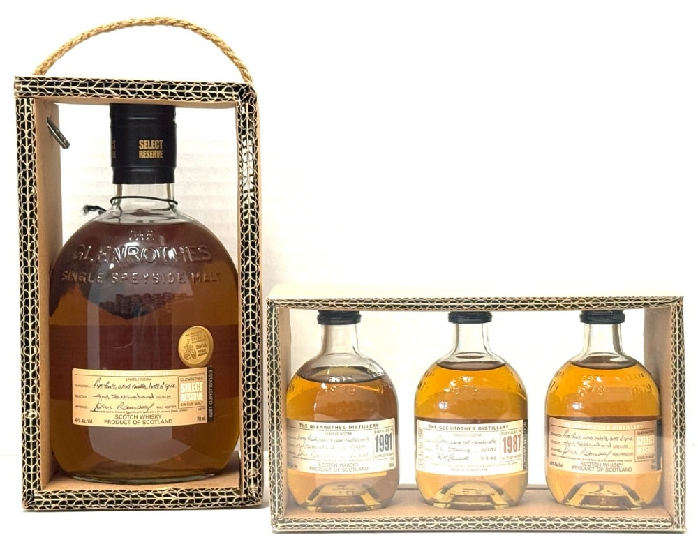 Glenrothes Single Speyside Malt Scotch Whiskey Bottles Both 100ml & 750ml, Sealed (1 of 8)