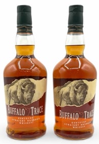Buffalo Trace Kentucky Straight Bourbon Whiskey Bottles 750ml, Unopened
