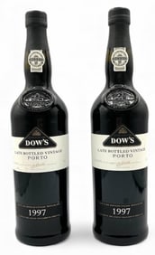 Pair of 1997 Dow's Late Bottled Porto, Sealed 750ml Bottles