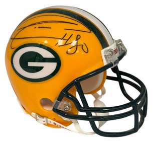 Donald Driver #80 Autographed Green Bay Packers Riddell Mini Helmet
