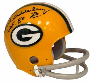 Herb Adderley #26 Hall Of Fame '80 Autographed Green Bay Packers Mini Helmet W/Authentication(15246)