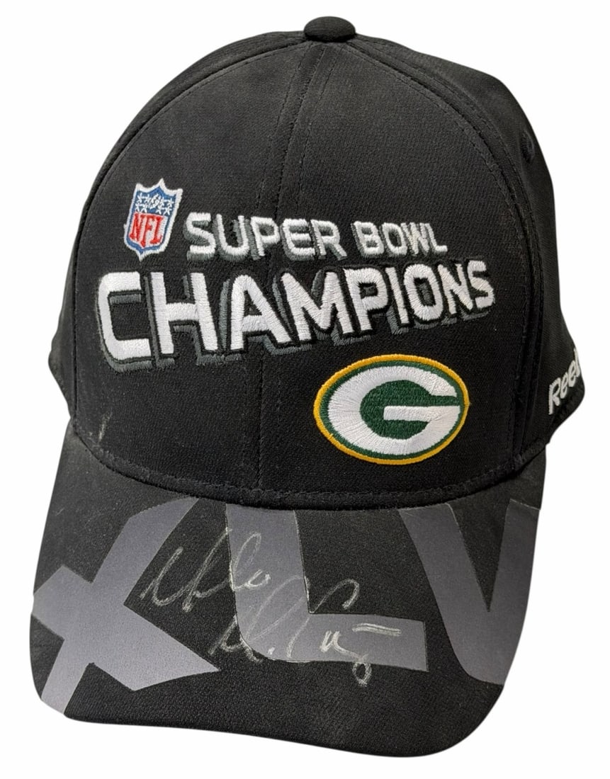 Autographed Mike McCarthy Super Bowl Champions Hat, Green Bay Packers Coach: Autographed Mike McCarthy Super Bowl Champions Hat, Green Bay Packers Coach