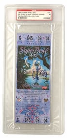 1997 Super Bowl XXXI Desmond Howard Autographed Ticket, PSA/DNA Certified