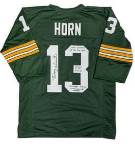 Autographed Don Horn #13 Green Bay Packers Jersey