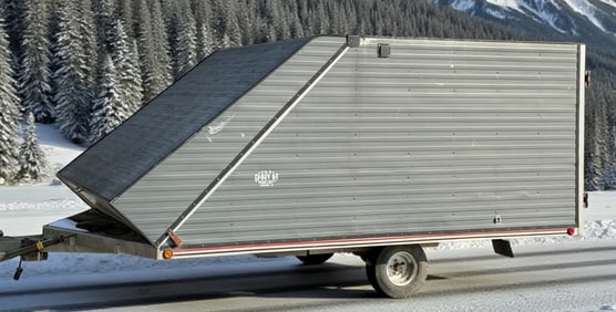 1997 12ft Bearcat Double Snowmobile Trailer ET12