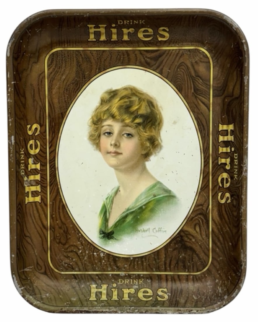 Early Hires Root Beer Advertising Soda Tray (1 of 7)