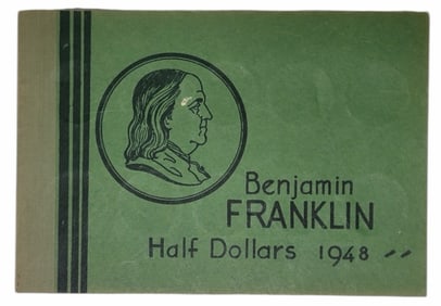 35 Pc. United States Franklin Silver Half Dollar Complete Set