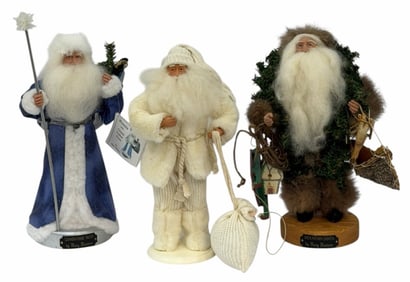 Signed by Local Artist Mary Masters, Grandfather Frost & Mountain Santa