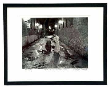 Robert Morris (1931-2018) "Voice in The Wilderness" Signed Photo Print 26/150 Framed