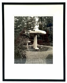 Robert Morris (1931-2018) "Mushroom Walk" Signed Photo Print/Open Edition Framed