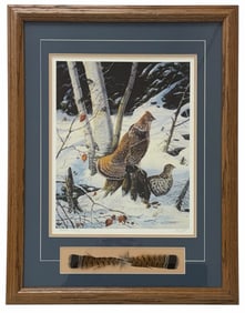 Terry Doughty "Cedar Swamp Refuge" Signed Print 20/60