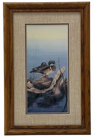Derk Hansen's 1988 "Evening Splendor" Framed Print