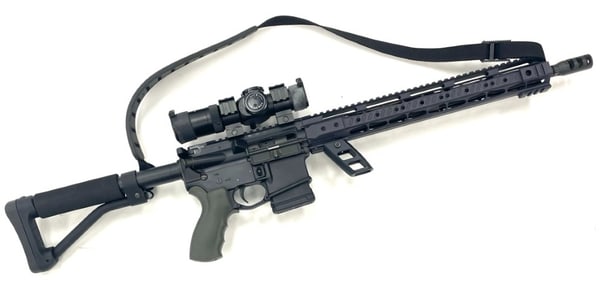 Bushmaster Model XM15-E2S .223-5.56mm Semi Automatic Rifle with Scope