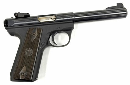Ruger Mark III 22/45 Target Model .22LR Semi Auto Pistol in Case