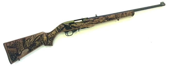 Ruger 10/22  .22 LR Ducks Unlimited Engraved Semi Automatic Rifle