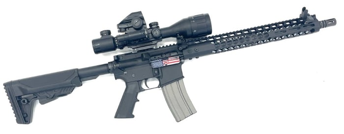 Anderson Manufacturing AM-15 Multi Caliber Semi Automatic Rifle with Scope