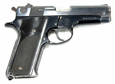 Smith & Wesson Model 59 .9MM Semi Auto Police Pistol