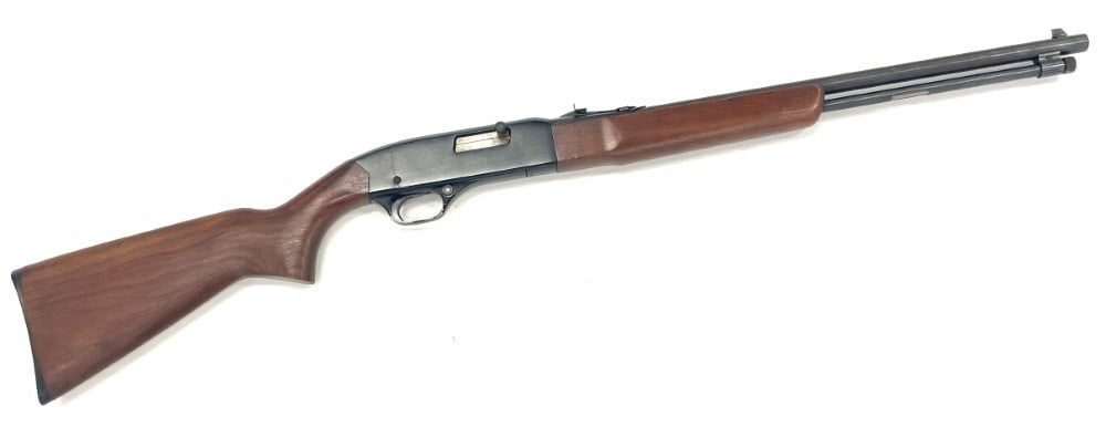 Winchester Model 190 .22 Caliber Semi Automatic Rifle: Winchester Model 190 .22 Caliber Semi Automatic Rifle.? The Winchester model 190 is in nice used condition.? Barrel measures 20.5 inches in length.? Blueing is strong, wood stock is in nice used condi