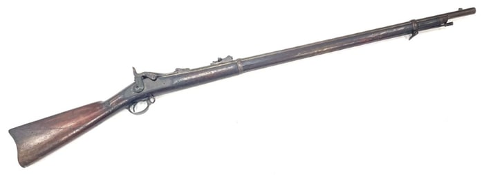 US Springfield Trapdoor Model of 1873 45-70 Caliber Percussion Rifle