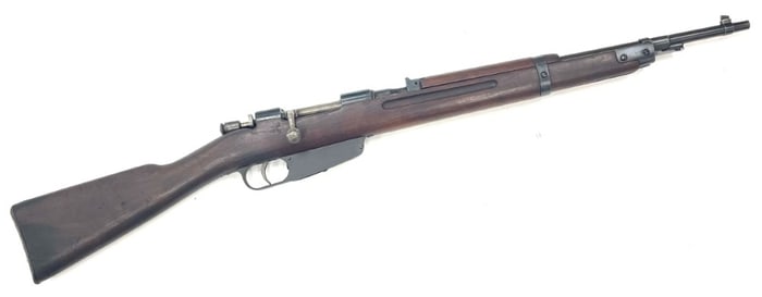 Italian Carcano Model 38 7.35mm Bolt Action Rifle.